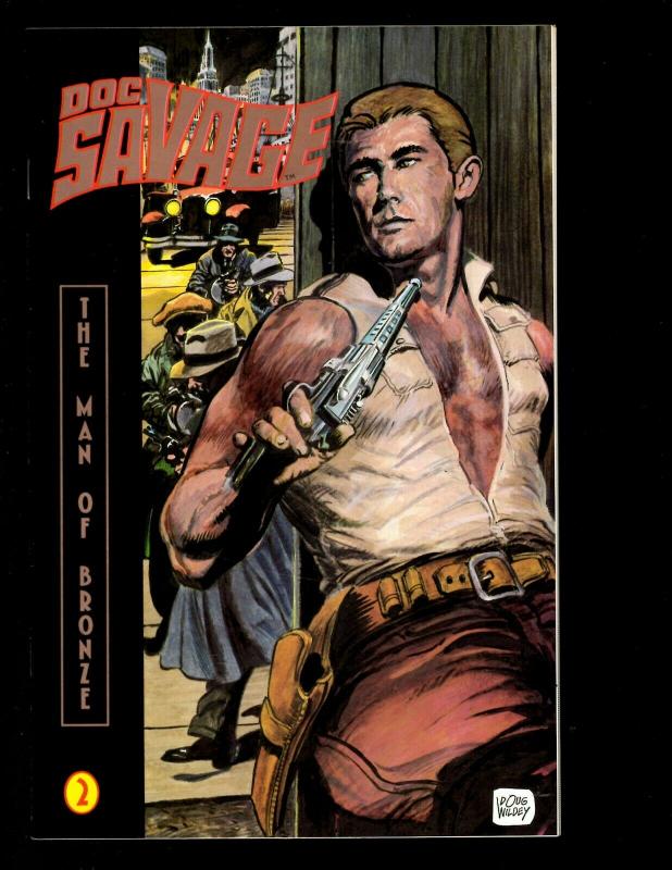 12 Comics Doc Savage # 1 2 3 4 + Discord 1 2 3 5 + Bronze 1 2 3 + Manual 1 JF26