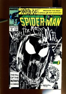 Web Of Spider Man #33 - Fall Of The Mutants! (8.0/8.5) 1987