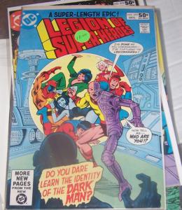 LEGION OF SUPER HEROES # 270 DC  1980  the dark man mon el projectra