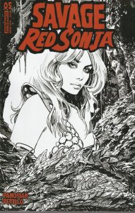 Savage Red Sonja # 5 Variant 1:10 Cover E NM Dynamite [W6]