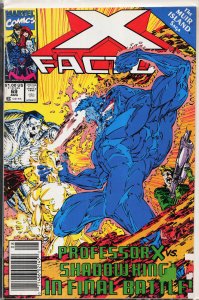 X-Factor #69 Newsstand Edition (1991) Professor X