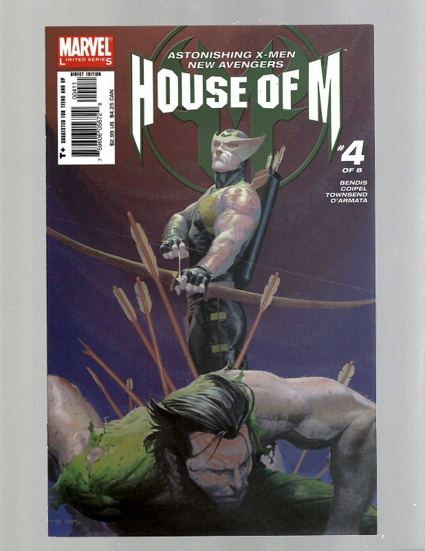 10 House Of M Marvel Comic Books # 1 2 3 4 5 6 7 8 + Day After 1 + Secrets 1 HY5