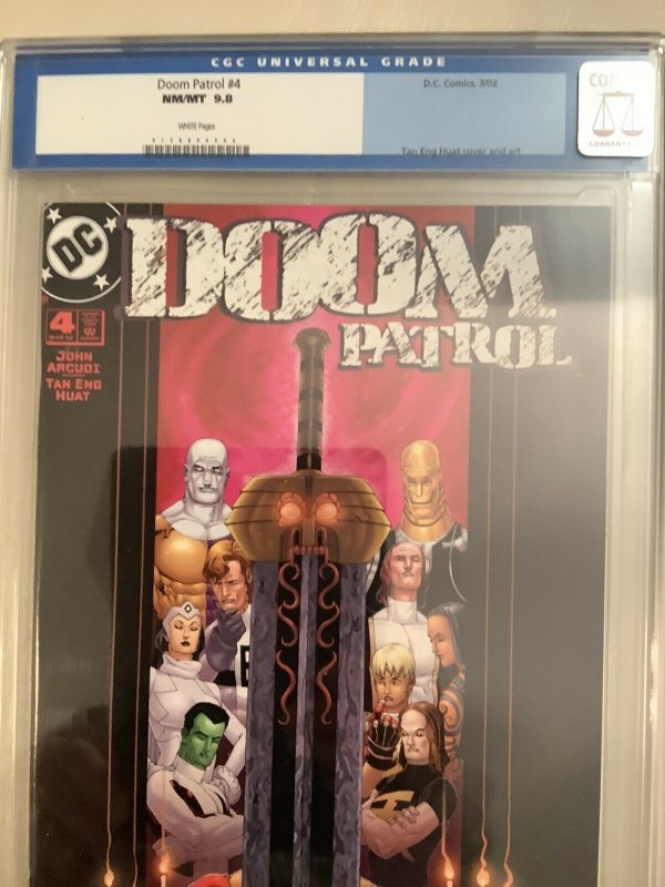 DOOM PATROL #4 CGC 9.8 DC 2002