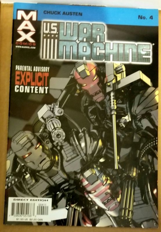 War Machine #4 FN ; Marvel  Comic Books - Modern Age, Marvel, Superhero /  HipComic