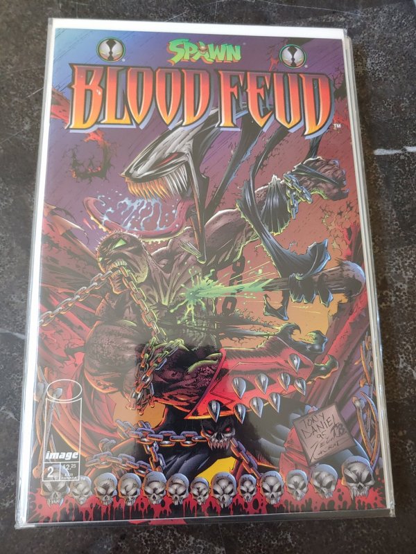 SPAWN BLOOD FEUD #2 VF/NM