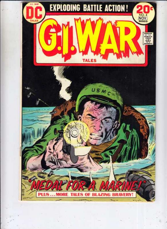 G.I. War Tales #4 (Nov-73) NM- Mid-Grade 