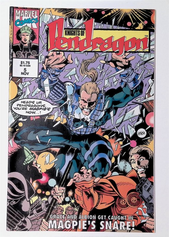 Knights of Pendragon (2nd Series) #5 (Nov 1992, Marvel UK) VF+