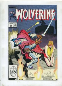 Wolverine #3 ~ The Black Blade! ~ (Grade 9.2)WH