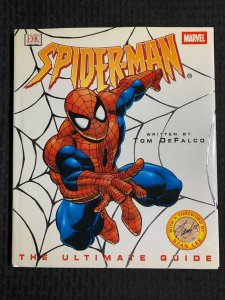 2001 SPIDER-MAN The Ultimate Guide by Tom DeFalco HD/DJ VF/FVF 1st Marvel/DK