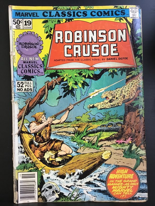 Marvel Classics Comics #19 (1977) Robinson Crusoe