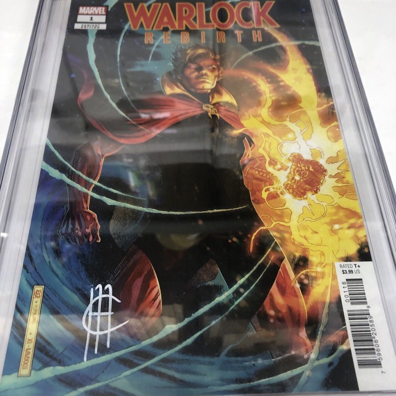 Warlock : Rebirth (2023) # 1 (CGC 9.8 SS) Signed Jim Cheung * Variant Cover