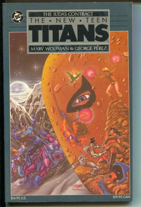 New Teen Titans: The Judas Contract-Marv Wolfman-1988-PB-VG/FN