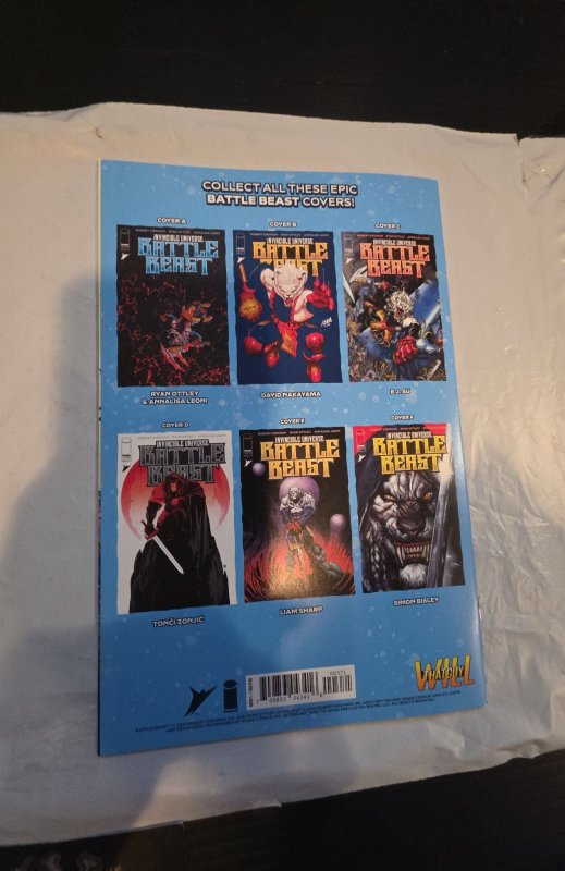 BATTLE BEAST #3 VIRGIN RACHTA LIN BOOK LTD 1000