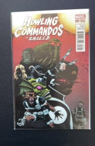 Howling Commandos of S.H.I.E.L.D. #1 Shalvey Cover (2015)