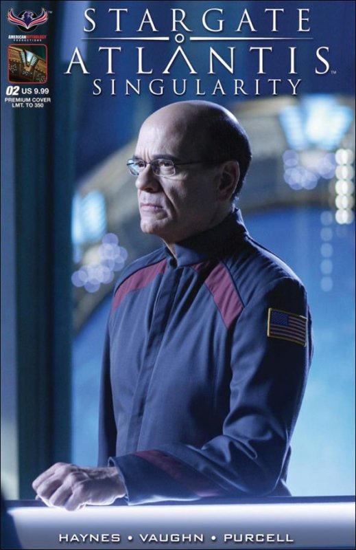 Stargate Atlantis: Singularity #2C VF/NM ; American Mythology | Premium Variant 