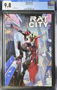 Rat City #1 CGC 9.8 1st Appearance of Spawn Peter Cairn 2024 Cover A 1st Print