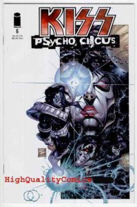 KISS ; PSYCHO CIRCUS #6, NM+, Rock 'n Roll,Gene Simmons, more in store