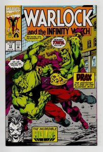 WARLOCK & THE INFINITY WATCH #13 (1993) TOM RANEY | DIRECT EDITION