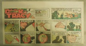 Dick Tracy Sunday Page by Chester Gould from 10/28/1973 Third Page Size