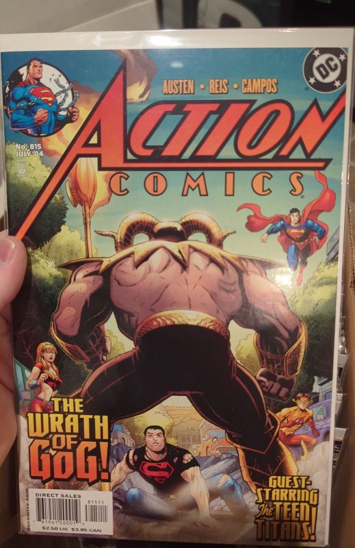 Lot of 4 Comics (See Description) Superman, Action Comics, Action Comics Weekly