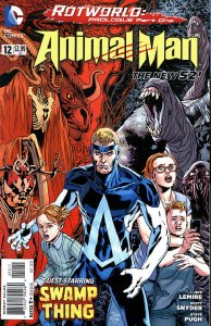 ANIMAL MAN (2011 Series)  (DC) (NEW 52) #12 Very Fine Comics Book
