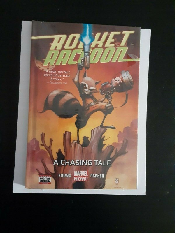 Rocket Racoon A Chasing Tale Written by Skottie Young Cover by Skottie Young