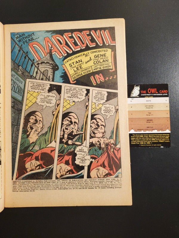 Daredevil (1964) # 46 FN/VF (7.0) Jester appearance Gene Colan art |