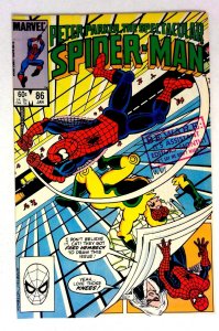 Spectacular Spider-Man #86 (1983) NM- Black Cat Marvel