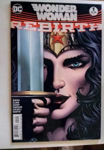 Lot of 2 Wonder Woman Rebirth #1 & #1 2nd Printing (DC 2016) NM