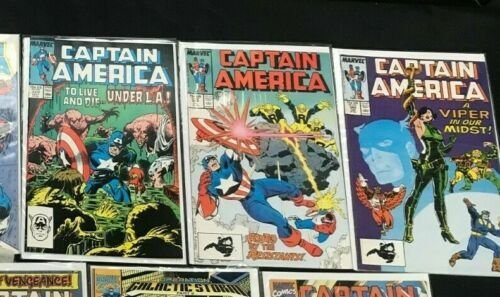 CAPTAIN AMERICA 11PC LOT (VF) VIPER IN OUR MIDST!! 1987-1992 