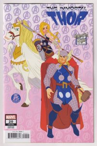 Immortal Thor #20 Brooks Animated Style Variant (Marvel, 2025) NM