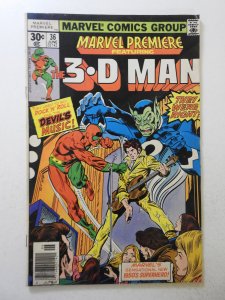 Marvel Premiere #36 (1977) VG+ Condition indentations fc