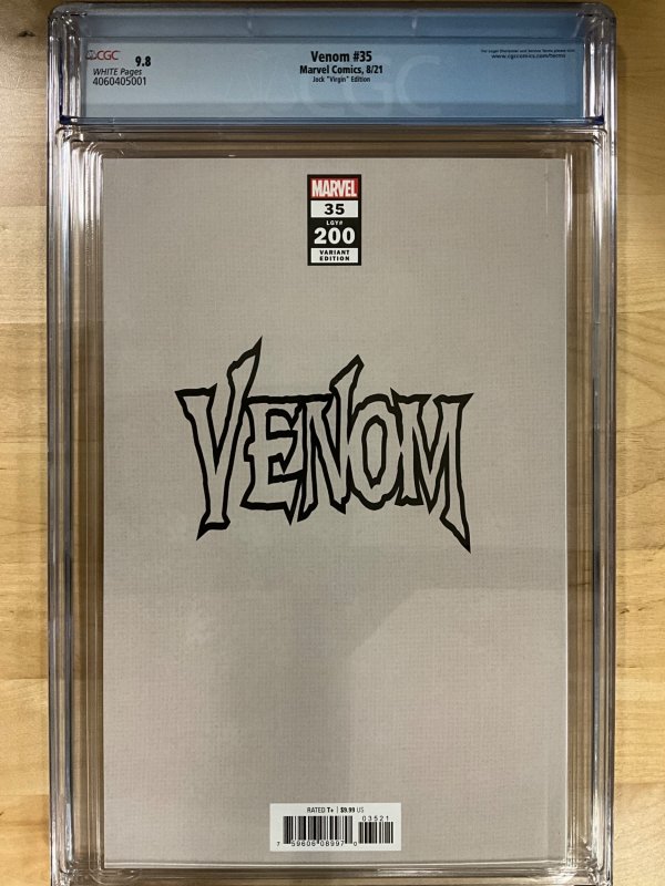 Venom #35 Jock Cover B (2021) CGC 9.8