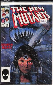 The New Mutants #18 Direct Edition (1984) New Mutants [Key Issue]
