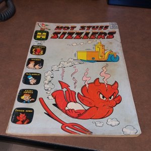 HOT STUFF SIZZLERS #22 harvey giant comics 1966 silver age cartoon little devil