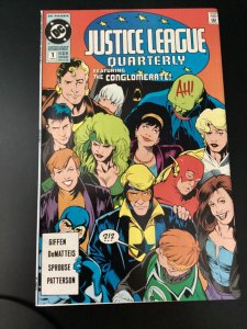 DC Comics, Justice League Quarterly #1, AH! Auto Cover, Adam Hughes. Look!