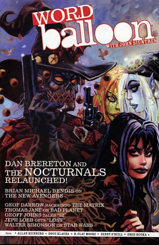 Word Balloon #1 VF; Olympian | Dan Brereton Nocturnals - we combine shipping 