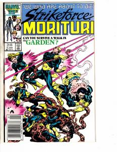 4 Marvel Comics Excalibur # 72 Sleepwalker # 14 Strikeforce Morituri # 2 5 J208