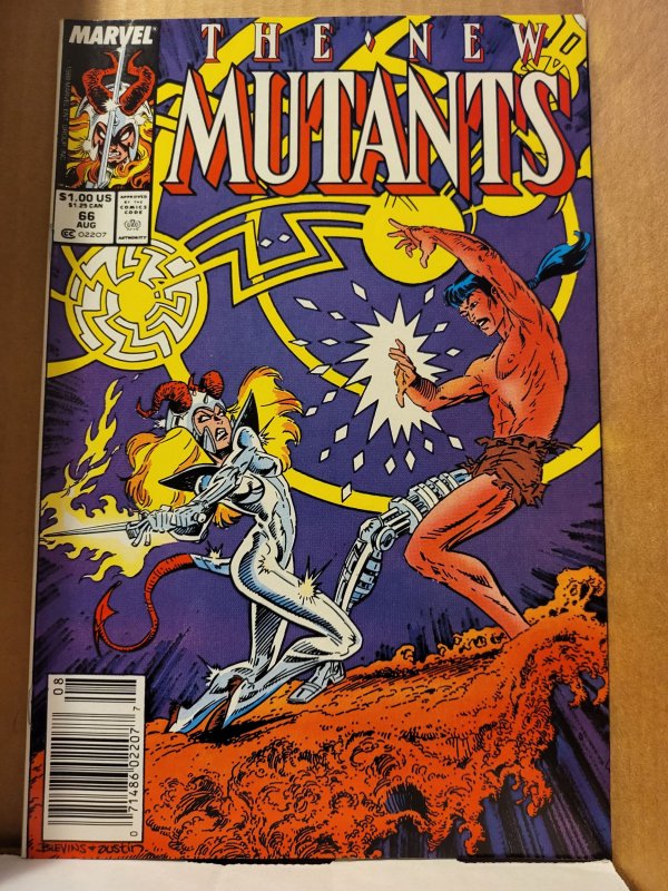 The New Mutants #66 (1988) rsb