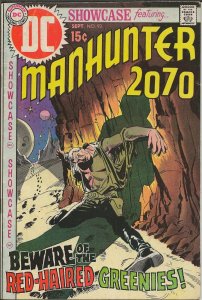 Showcase #93 ORIGINAL Vintage 1970 DC Comics Manhunter 2070