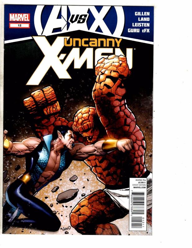 Lot Of 7 Uncanny X-Men Marvel Comic Books # 1 5 6 7 8 11 12 Wolverine Gambit RC2