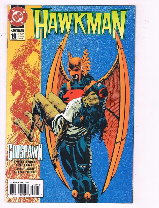 Lot Of 10 Hawkman DC Comic Books # 5 6 7 8 9 10 11 12 13 14 Batman Superman JH9