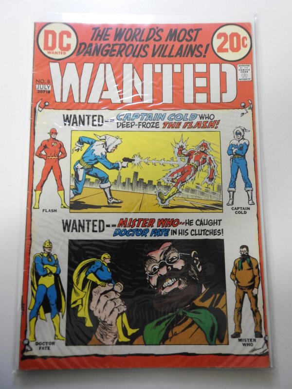 Wanted, The World's Most Dangerous Villains #8 (1973)