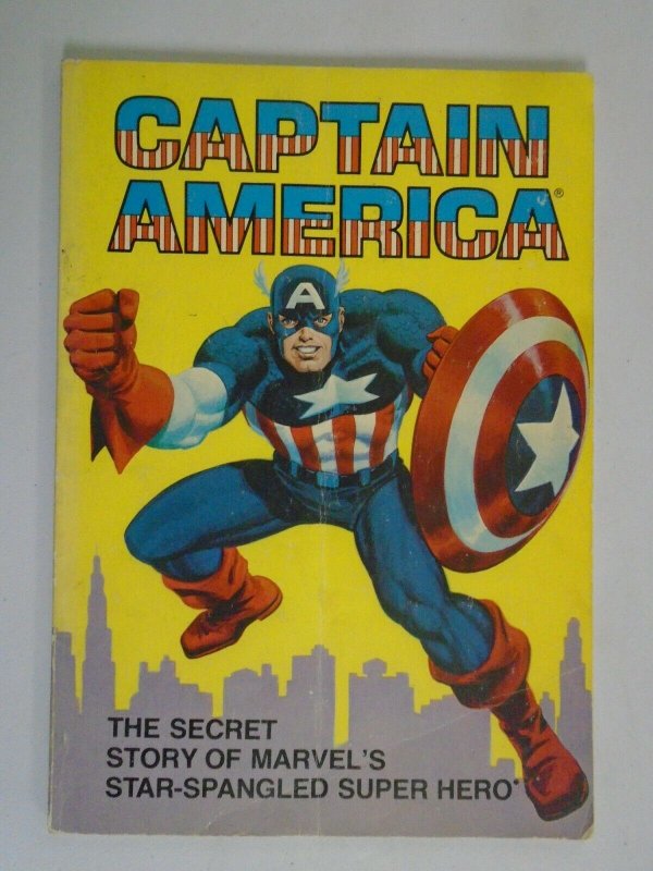 Captain America The Secret Story... TPB SC 4.0 VG Price tag on rear (1981 Ideal)