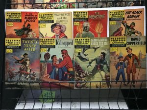 CLASSICS ILLUSTRATED (Gilberton) 27 diff VGish great collection