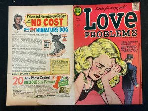 TRUE LOVE PROBLEMS NO. 33 1955 COVER ONLY VG-