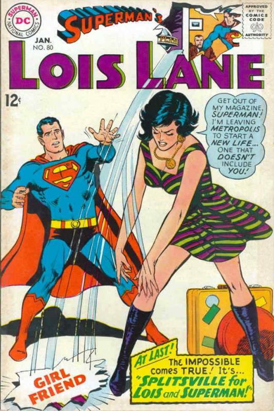 Superman’s Girl Friend Lois Lane #80 FN; DC | save on shipping - details inside 