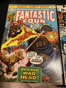 Fantastic Four #137 & #115 bronze age ff stories
