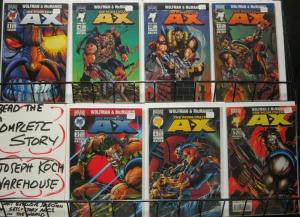 MAN CALLED AX (1994 MA/BR) 0,1A,1B,2-5  COMPLETE!!! 