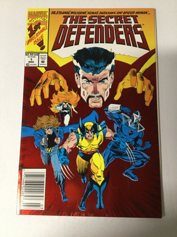 Secret Defenders 1 Vf Very Fine 8.0 Marvel